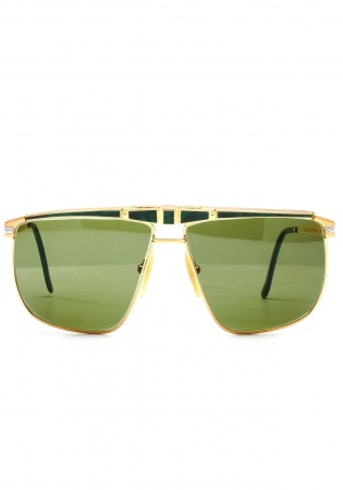 Fred ocean sunglasses gold two tone
