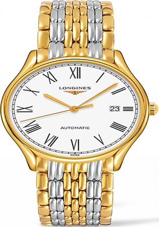 Longines lyre l4.960.2.11.7 automatic two tone watch 