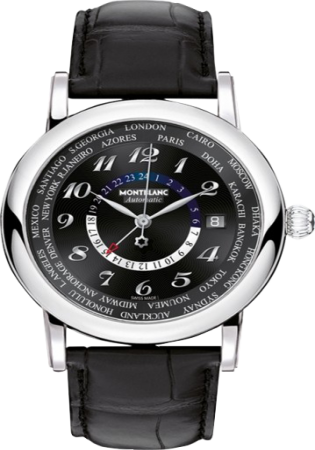 Montblanc star 109285 world time watch