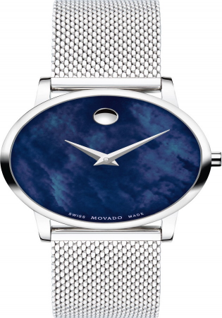 Movado museum classic blue watch 28mm