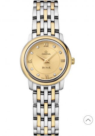 Omega deville prestige 424.20.24.60.58.001 quartz watch