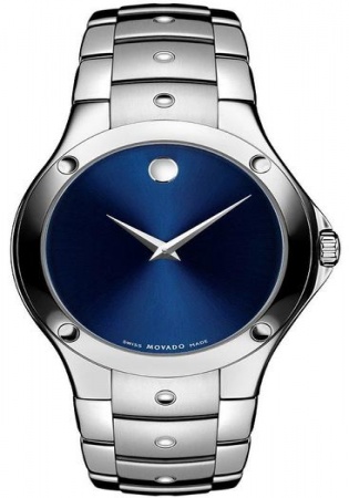 Movado sport edition quartz blue dial men's watch 0604702
