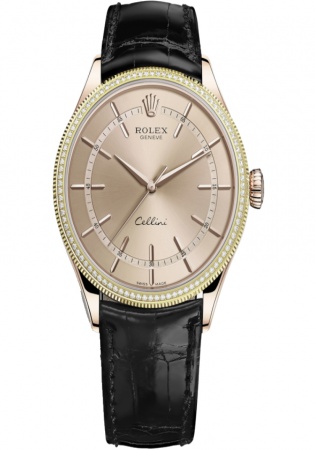 Rolex cellini 50605rbr everose watch