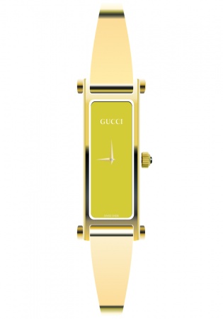 Gucci 1500l swiss made stainless steel bangle