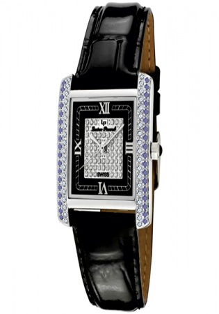 Lucien piccard tank diamonds womens watch switzerland