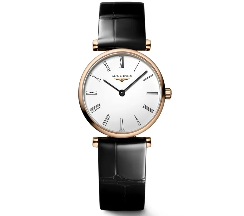 LONGINES LA GRANDE CLASSIQUE L4.209.1.91.2 DIAMOND PVD ROSE QUARTZ